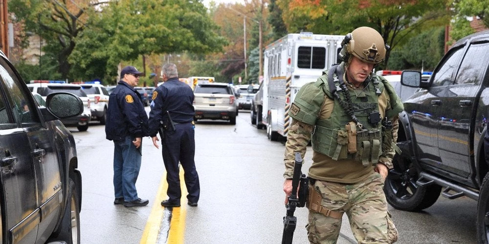 Στους 11 οι νεκροί από την ένοπλη επίθεση στη συναγωγή στις ΗΠΑ